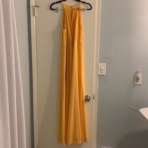 Beautiful gold Ann Taylor gown